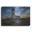 Mur en métal Breakwater Bay «Pemaquid Point Langle in Sunset» par Rick Berk-1478623326