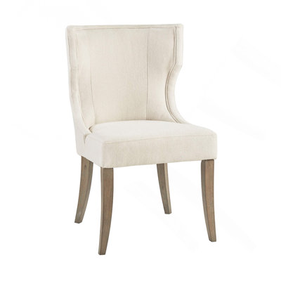 Chaise rembourrée à oreilles