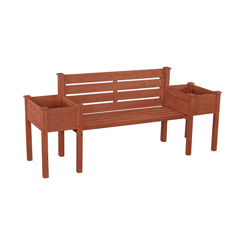 Harper Solid Wood Outdoor Bench