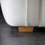 Canapé modulaire 100,39 po en polyester blanc