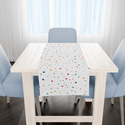 Daisetta Polka Dots Table Runner