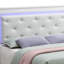 Grand lit Verona G6790C-QB3, champagne argenté