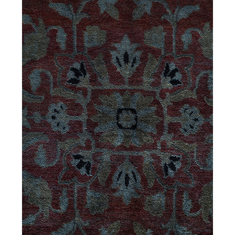 Overdyed One-of-a-Kind 12' 0" x 18' 0" Hand Knotted Area Rug