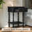 25'' Tall 1- Drawer Nightstand with Built-in Charging Outlets, Minimal Assembly Needed-1580547825