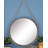 Vanmatre Aluminium Circle Wall Mirror