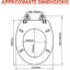 Ackryod Soft Close Elongated Standard Toilet Seat-1211878694