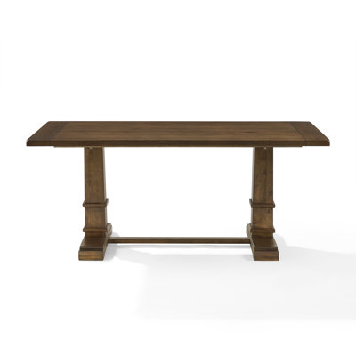 Heymann 8-Person Rectangular Trestle Dining Table