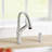 Artona Pull-Down Dual-Spray Kitchen Faucet - PVD Steel-1264431489-1264431500