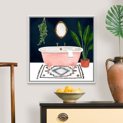 " Boho Bath II " Painting Print