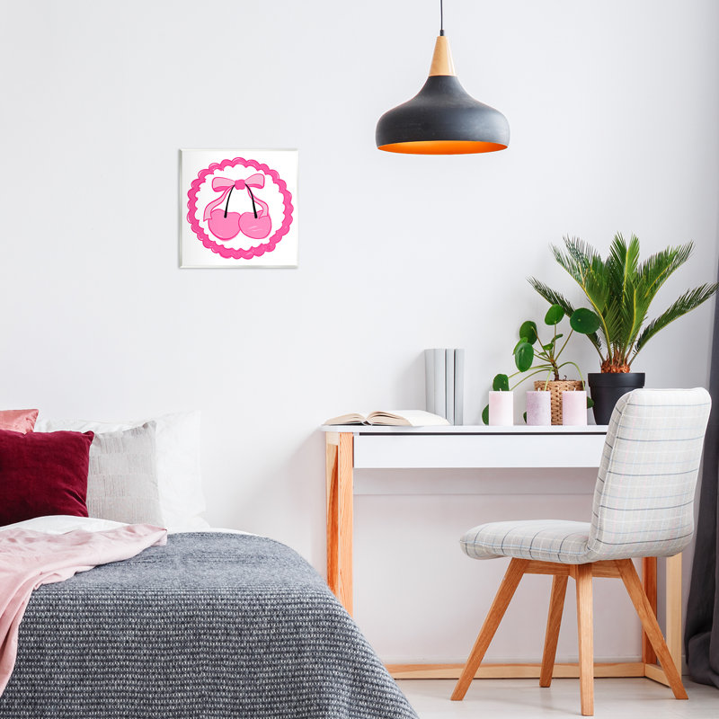 «Pink Cherries & Bow» par Carrie Cantwell