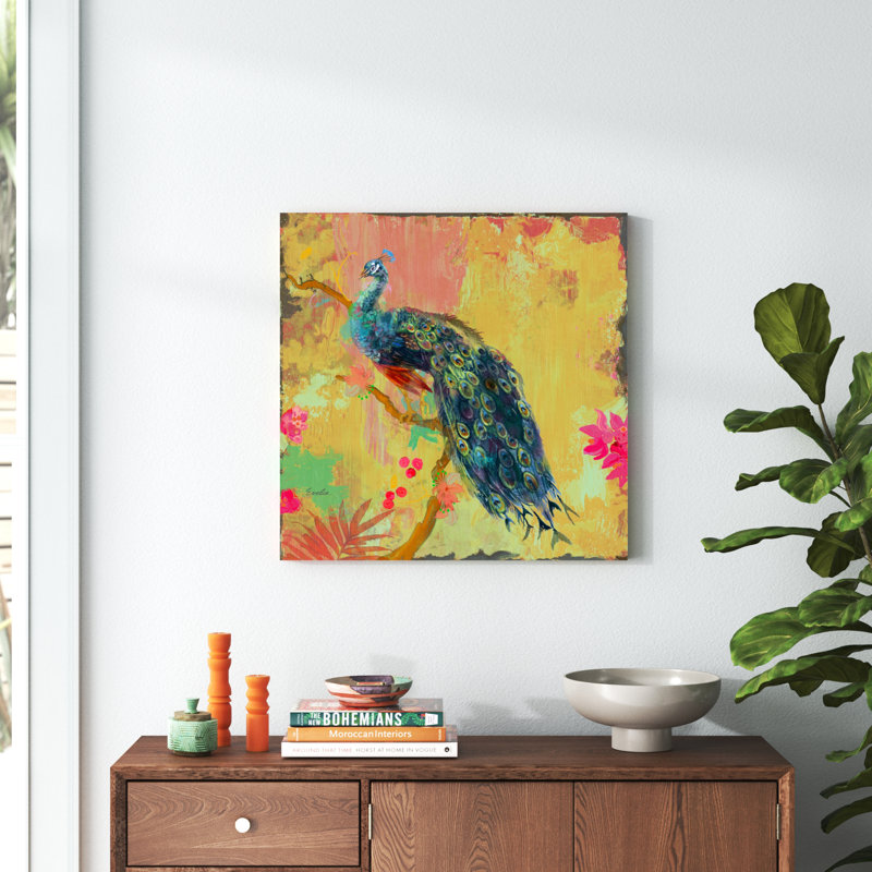Animal Utopia IV by Evelia Designs - Painting, Wrapped Canvas, 76cm H x 76cm W