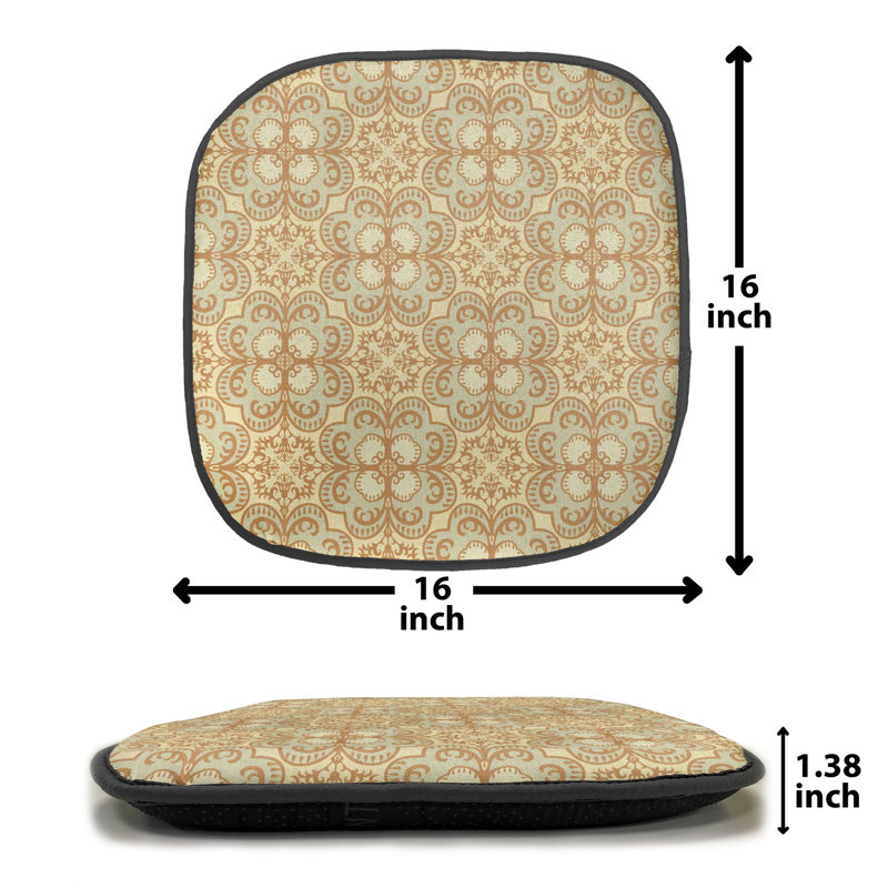 Outdoor 1.38'' Dining Chair Seat Cushion