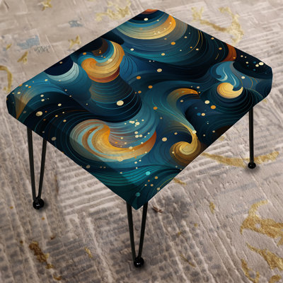 Celestial Geometry Geometric - Geometric Rectangle Ottoman