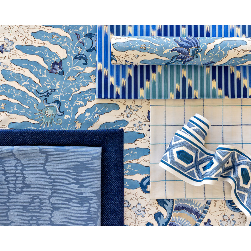 Lyon Weave, Blue