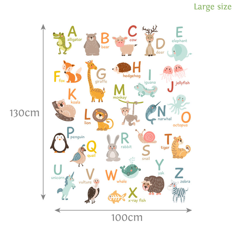 Wall Decal, 130cm H x 100cm W