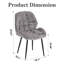 Chaise d'appoint rembourrée Comfort Stabilité Chenille-1508606001