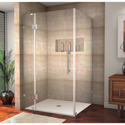 Cabine de douche sans cadre l 40 po x P 30 po x H 72 po Avalux
