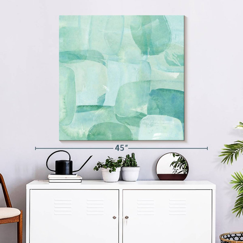 Sea Glass Reflection II, H 33 po x l 33 po
