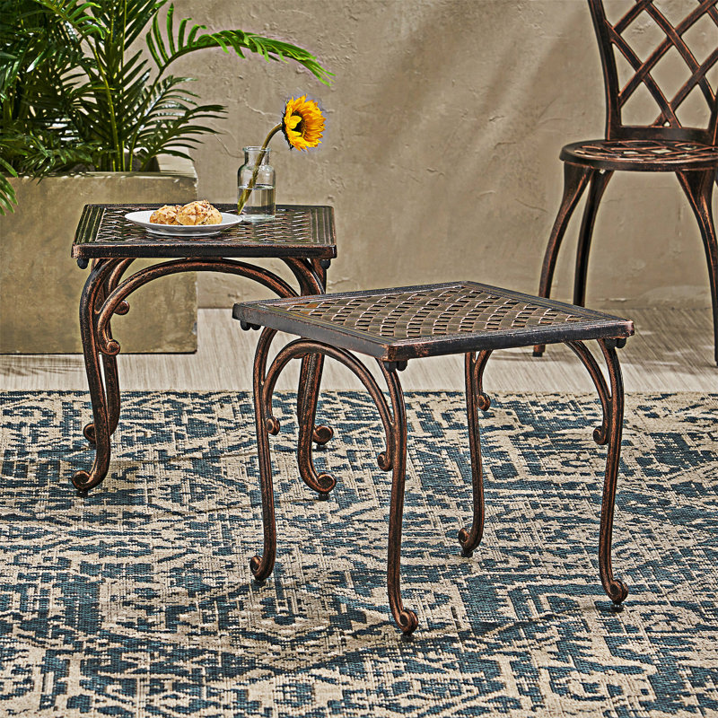 Outdoor Side Table Set