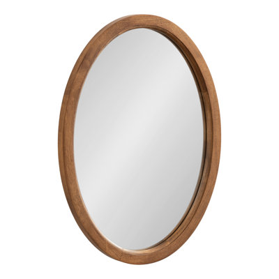 Brianna Wood Flat Mirror
