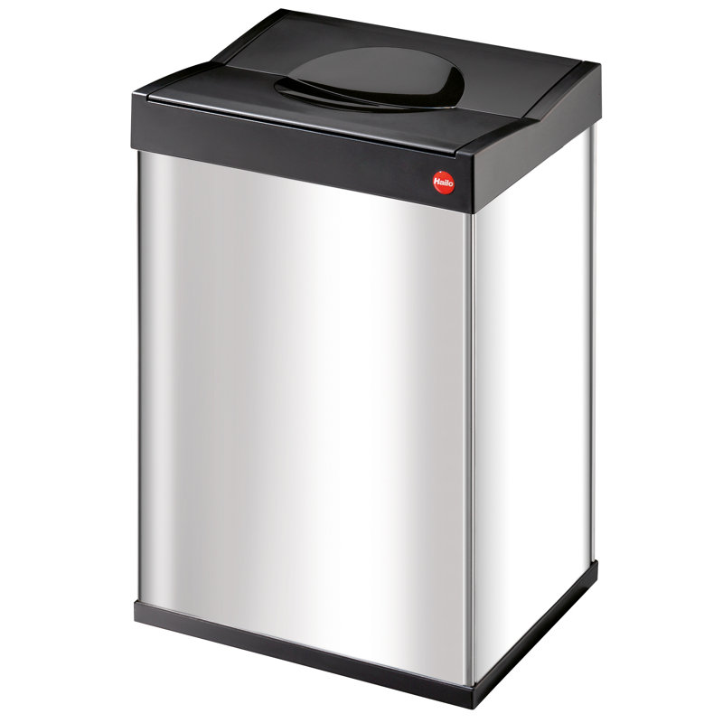 Poubelle 9,2 gallons Big Box, Argent