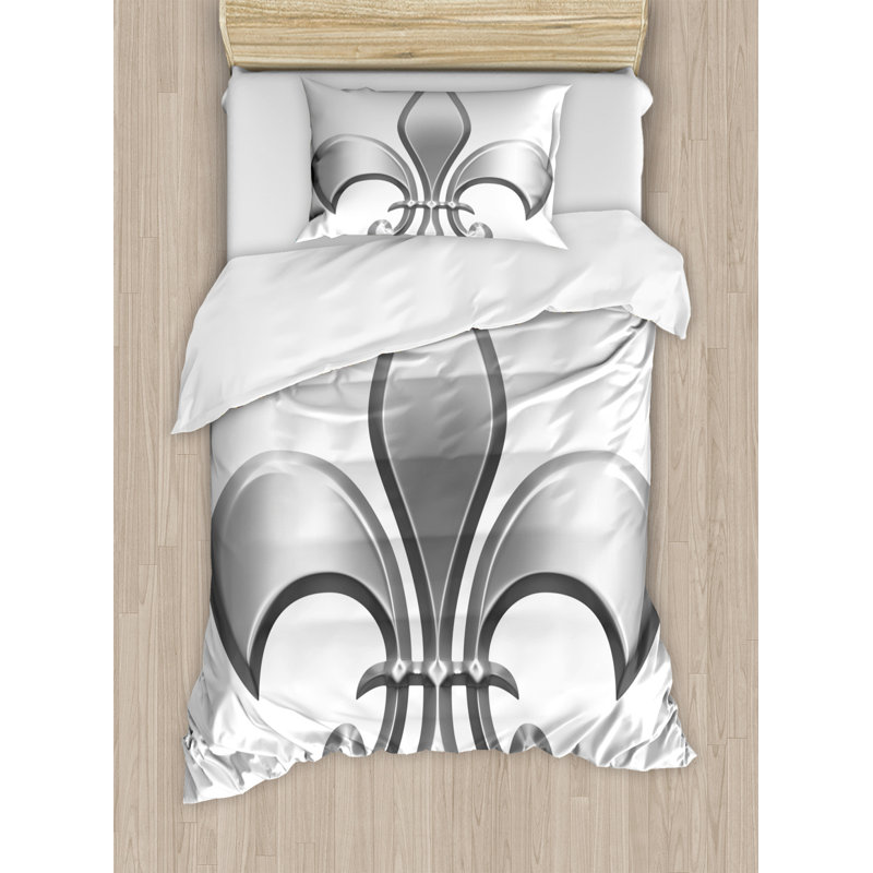 French Country Damask Duvet Cover