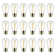 11 Watt Equivalent E26/Medium (Standard) S14 Medium LED Vintage Filament Light Bulb