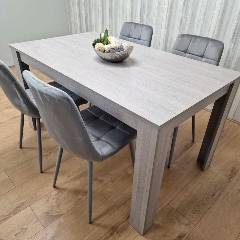 Mirsada 4 - Person Dining Set, 75 x 140 x 80 cm