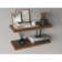Ecco 31.5" Wide Floating Shelves Set Of 2, Shelves For Wall Decor For Bedroom, Bathroom Storage Shelves, Book Shelves For Living Room
