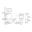 Cimarron Comfort Height Two-Piece Elongated 1.6 GPF Toilet with Aquapiston Flush Technology, Left-Hand Trip Lever and Tank Locks-1876526935-1745529792-1792635857