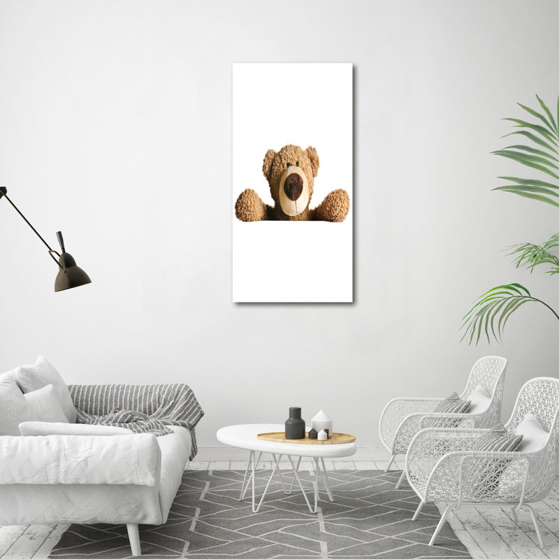 Teddy Bear - Wrapped Canvas Print
