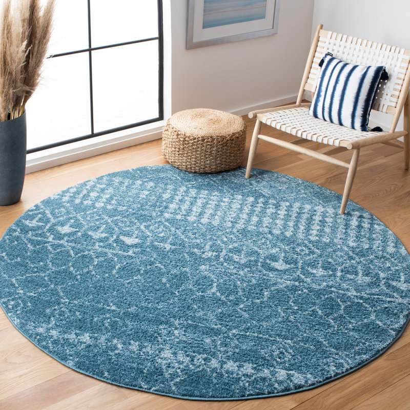 Dickerson Performance Southwestern Rug, Round 6'7"