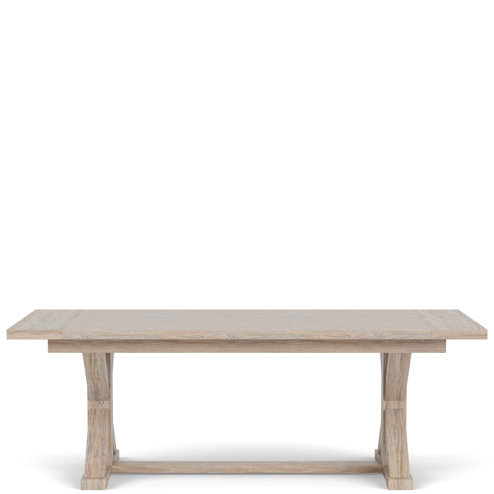 Lana Trestle Dining Table Set With Armchairs And Woven Chairs