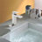 Single-Hole Single-handle Bathroom Faucet with Drain Assembly-100754281