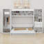 Lit escamotable Murphy avec placard, tiroirs et tablettes-1429552440