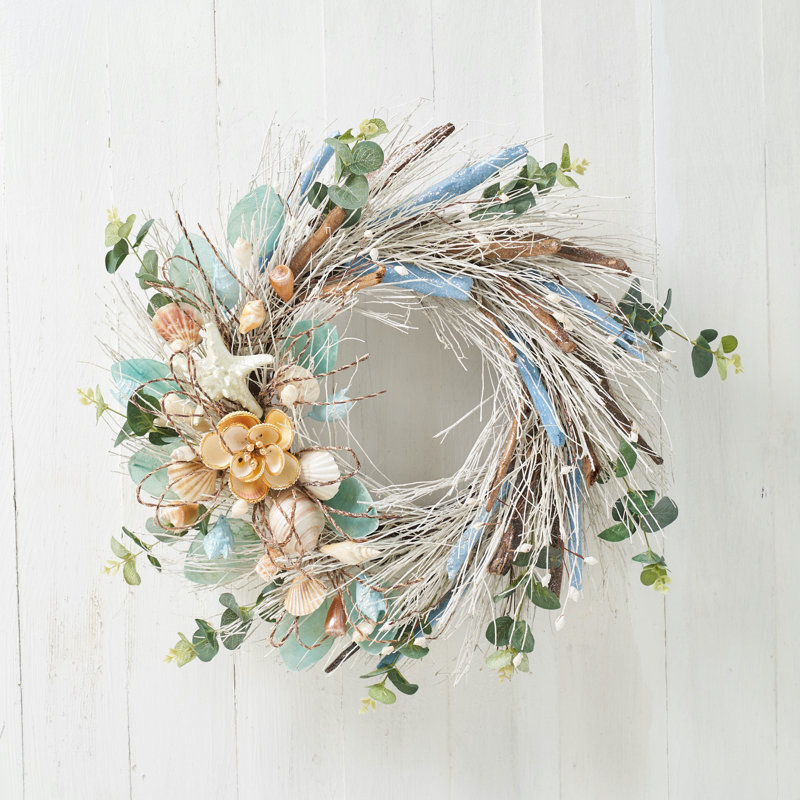 Handcrafted Faux Mixed Assortment 22'' Wreath