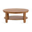 Table basse de salon ovale à plusieurs niveaux-231307805