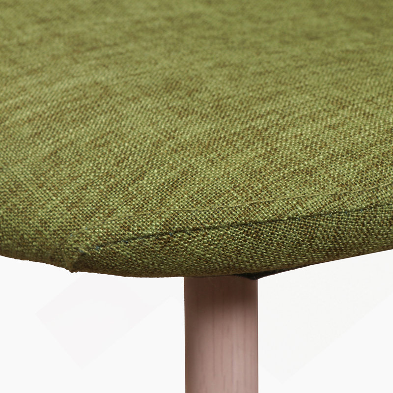 Chaise de salle à manger, Vert, Noyer clair