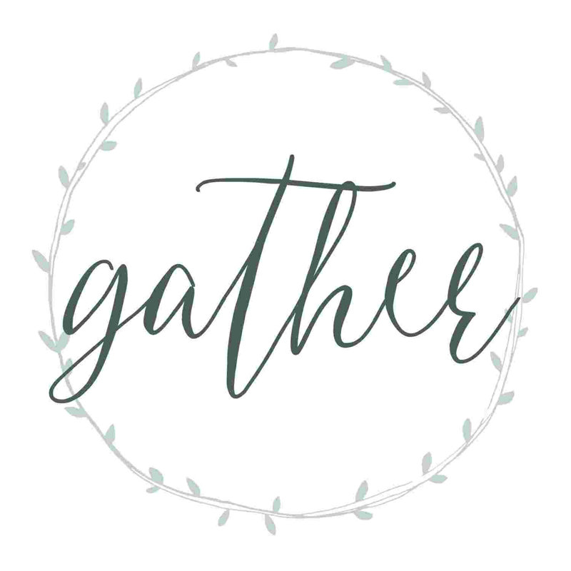" Gather 2 ", 36" H x 36" W  