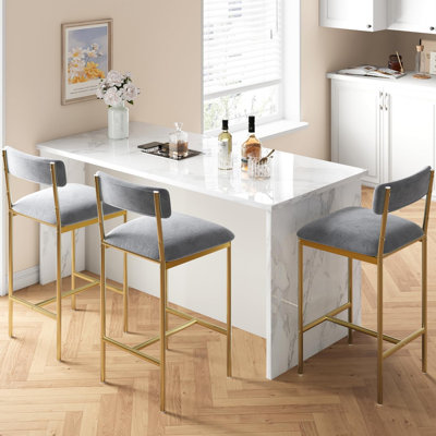Ensemble de tabourets de bar 4pack Luxury