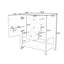 Meuble-lavabo 30 po avec lavabo en céramique et porte à fermeture en douceur-1370403234