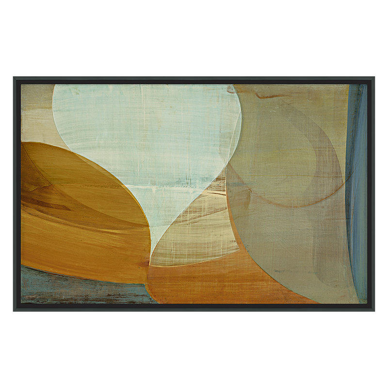 Swank Print by Victoria Johnson, Black, 26" H x 40" W x 2.63" D