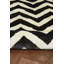 Tapis à chevrons gris anthracite-419010391