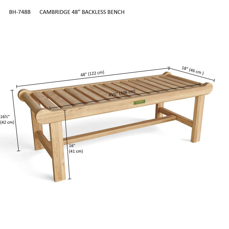 Isabella Outdoor Teak Bench