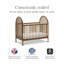 Lit de bébé convertible 3-en-1 Alouette-114980041