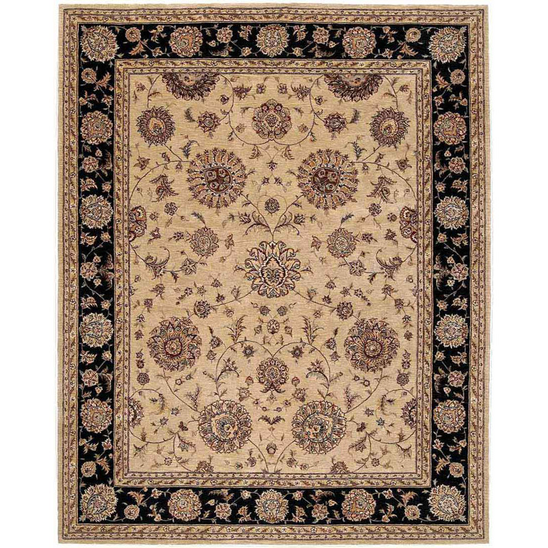 Deguzman Wool Oriental Indoor Rug, Rectangle 2'6" x 4'3"