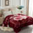 Bourgogne avec motif floral est en rupture de stock