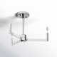 Patoma 3 Light Semi Flush Mount