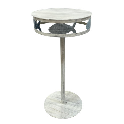 Amirkhan Iron Top End Table