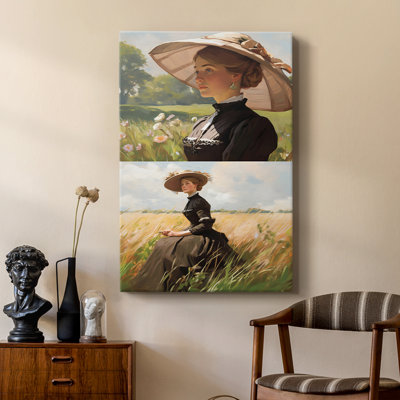 WOMEN Series CMLXVII  -Premium Gallery Wrapped Canvas -Ready to Hang